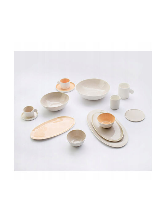Bowl Serving Bowl Round Orange