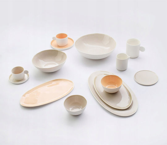 Bowl Μπωλ Σερβιρίσματος Στρογγυλό Πορτοκαλί