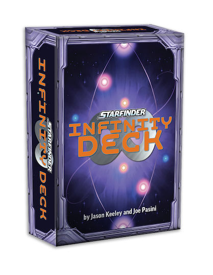 Starfinder Infinity Deck Картична Игра На Английски 1–5 Игрока Възраст 22+