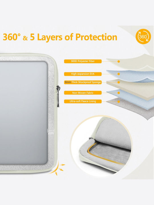 PRO Waterproof Case for 13.3" Laptop Beige 1000-42210165