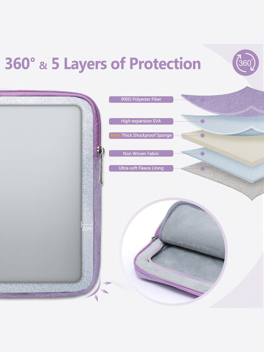PRO Waterproof Case for 13.3" Laptop Purple 1000-42210169