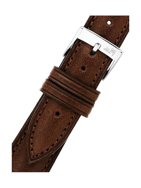Morellato Leather Strap Brown 20mm
