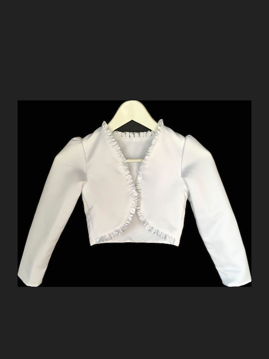 Детско Болеро White, Ivory