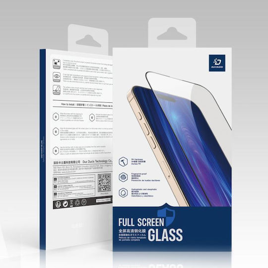 Dux Ducis Vollflächig Gehärtetes Glas Xiaomi Redmi 15 171mm Schwarz