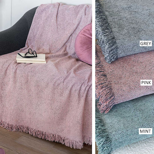 Palamaiki Ada Ριχτάρι Πολυθρόνας Chenille 180x180εκ. Grey