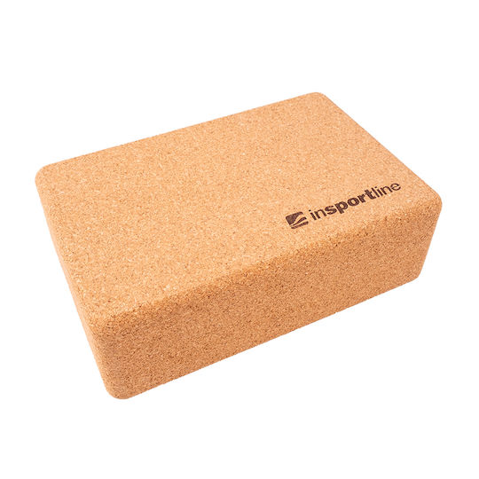 inSPORTline Yoga Block Καφέ