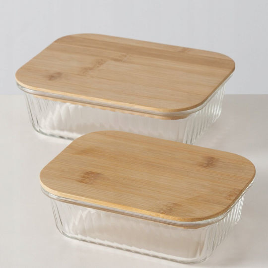 Boltze Lunchbox Bamboo 2Stück