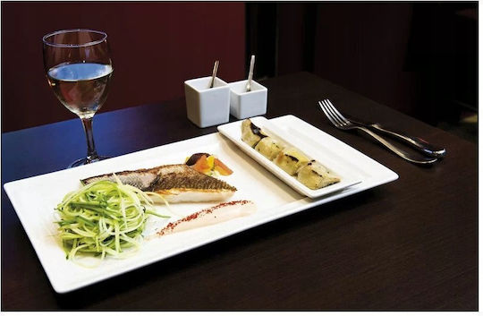 Secret de Gourmet Gourmet Teller Untiefe Rechteckig 33x23cm