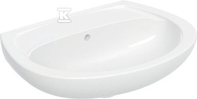 Koło Aufgesetztes Waschbecken Porzellan 60x45.5cm Weiß