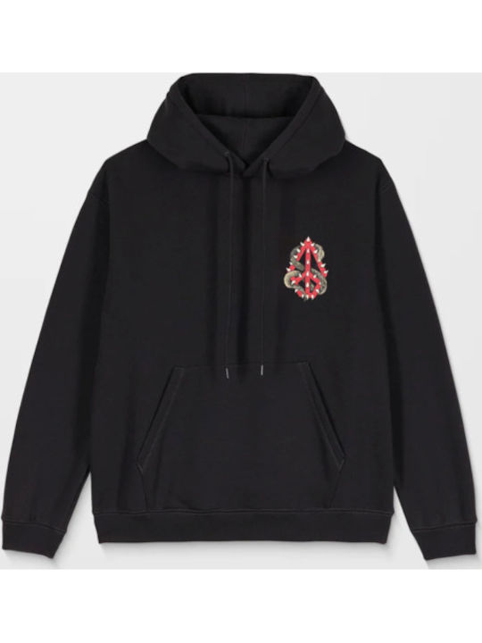 Watanite Sweatshirt With Hood Black