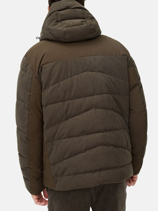 Μπουφάν Puffer Dark Brown