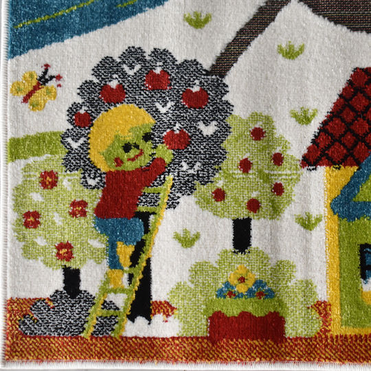 Kids Synthetic Activity Mat Farm 160x210cm