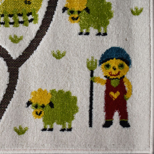 Ферма Детска игрална пътека Екрю 160x210см