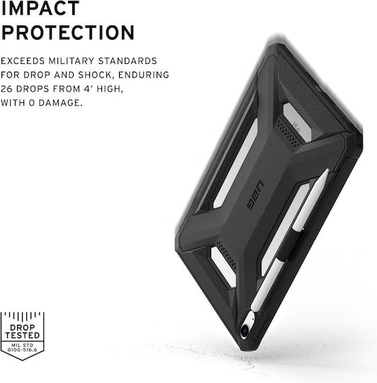 UAG Scout Flip Cover Μαύρη (Apple iPad 10.9 (2022), iPad 11 (2022))