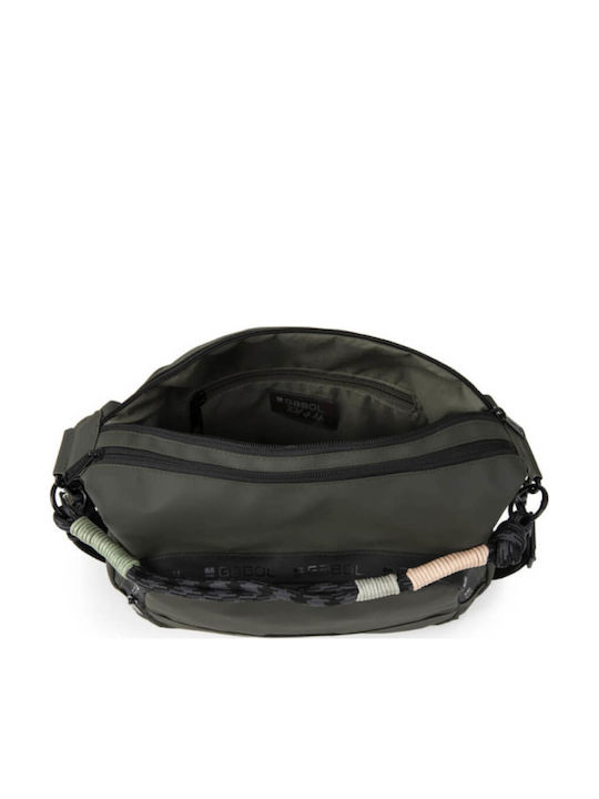 Damentasche Schultertasche Khaki