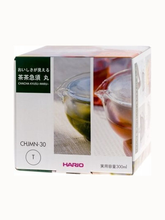 Hario Τσαγιέρα με Φίλτρο Γυάλινη Διάφανη 300ml