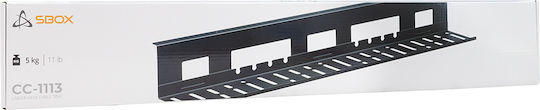 Sbox Suport De Cablu Negru CC-1113 1 Buc