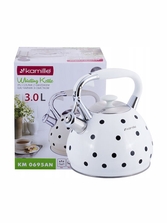 Kamille Teapot White 3000ml