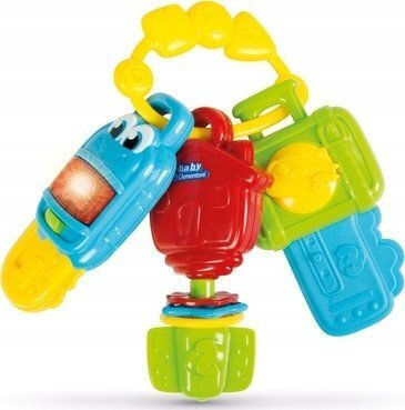 Baby Clementoni Multi Activity Keys with Lights and Sounds for 3+ Months
