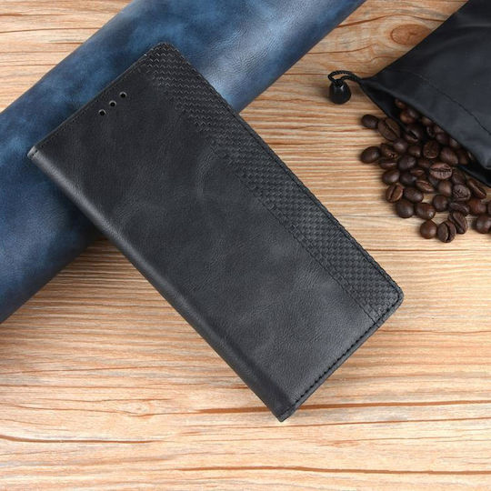Magnetic Wallet Piele / Piele artificială / Silicon Negru (TCL 50 NXTPAPER 5G / TCL 50 Pro NXTPAPER 5G)