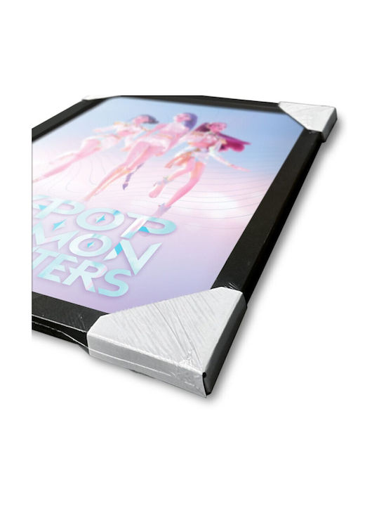 K-pop Demon Hunters Golden Poster Frame 31x41cm