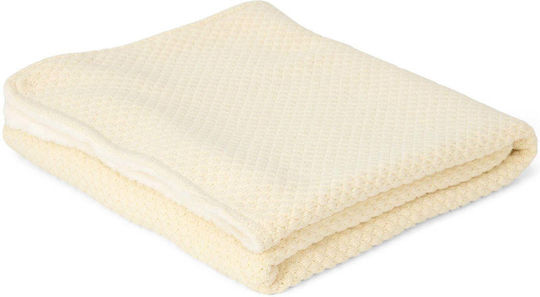 Little Dutch Blanket Knitted White 110x140cm