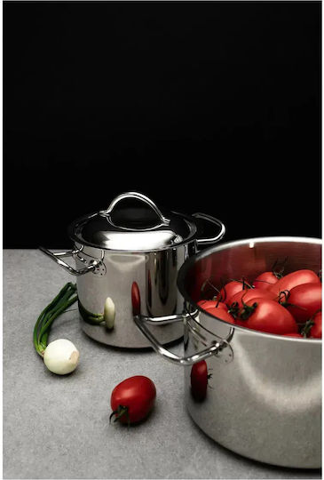 Tomgast Tiefer Edelstahl-Topf 6.5Es / 24cm