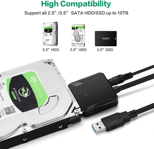 2.5 Inch Ssd PC9531 Αντάπτορας Μαύρος