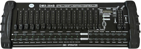 Lighting Console with 384 Control Channels / 12 XLR Inputs