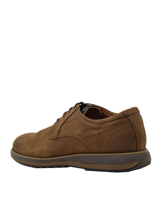 Men's Leather Casual Shoes Tabac Brown