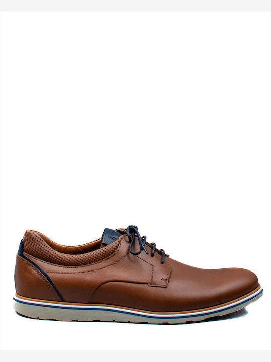 Men's Leather Casual Shoes Tabac Brown