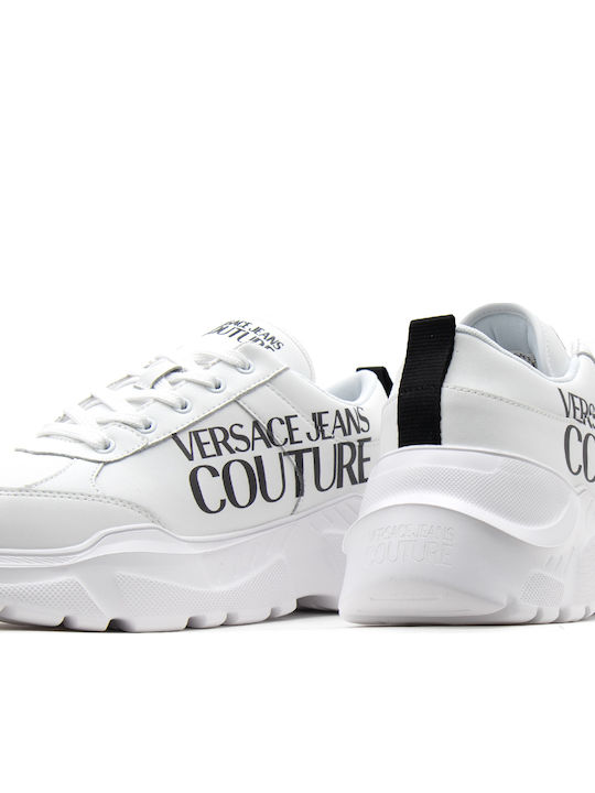 Versace Speedtrack Dis Adidasi Chunky Pentru Bărbați Albi