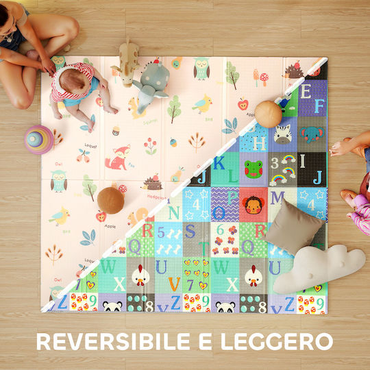 Aiyaplay Puzzle de podea educativ pentru copii cu numere