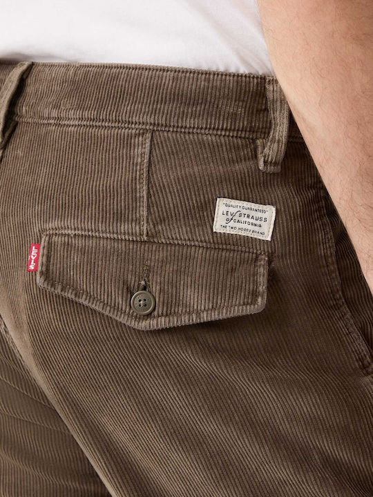 Xx Authentic Trousers Chino in Relaxed Fit Coffee