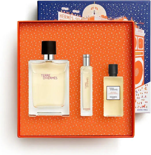 Hermes Terre D'hermes Мъжки Комплект с Eau de Toilette