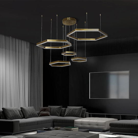 kelvo LED Κρεμαστό Φωτιστικό Λευκό 110x90x110εκ. kelvo LED Κρεμαστό Φωτιστικό Λευκό 110x90x110εκ.