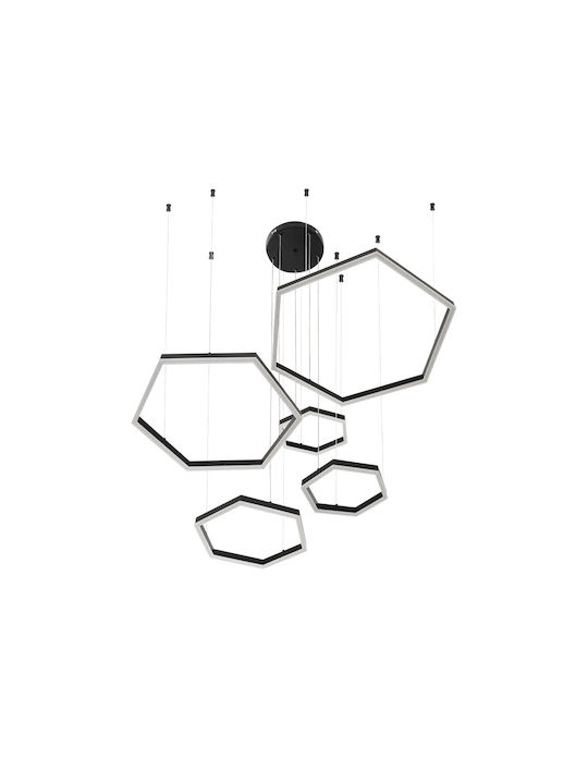kelvo Висящо Осветително Тяло Бял 110x90x110см.