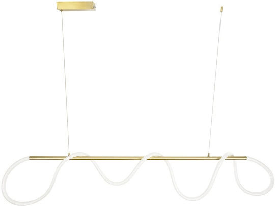 kelvo Glow Pendant Light White 180x30x40cm