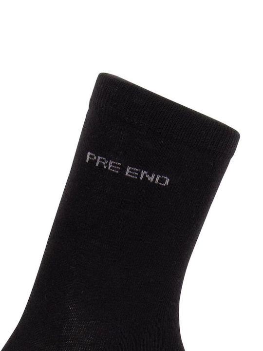 Pre End Ανδρικές Μονόχρωμες Κάλτσες Μαυρο