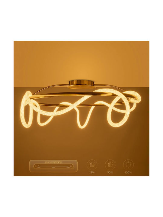 kelvo Glow Таванно осветление 100бр Бяла с Вграден LED