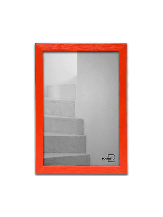 Mexico Wooden Photo Frame with Red Frame