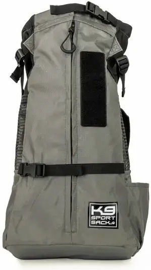 K9 Sport Sack Dog Carrying Gray Backpack