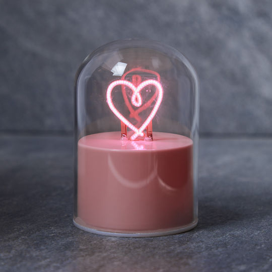 Butlers Dekorative Lampe Herz Rosa