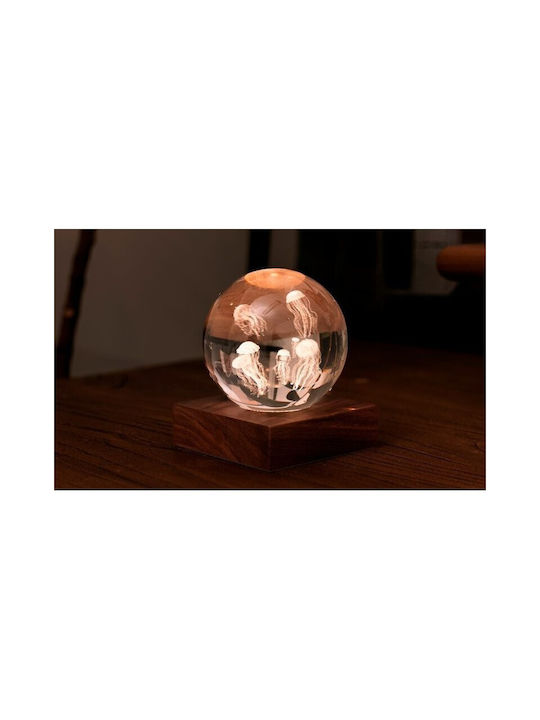 Gingko Decorative Lamp Crystal Ball Multicolour