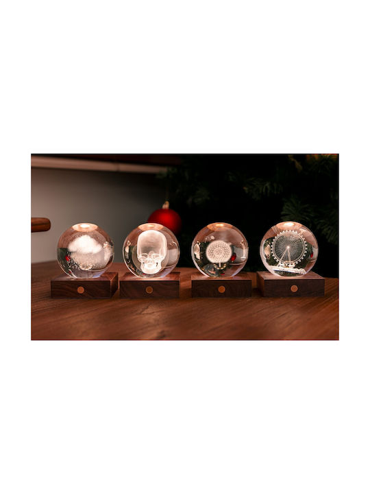 Gingko Light Decorative Lamp Crystal Ball Multicolour