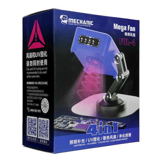 Mechanic Ful-4 Fan + UV Light Mechanic