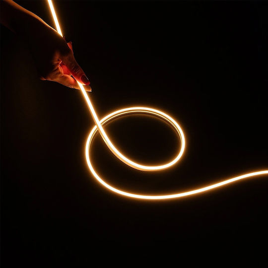 kelvo Waterproof LED Strip 48V Warm White Light 1m Neon Flex