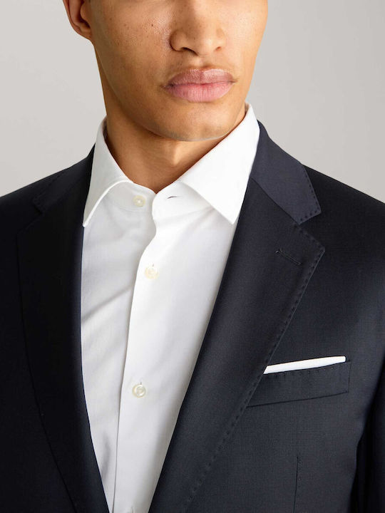 Herby Men's Suit with Slim Fit Blue