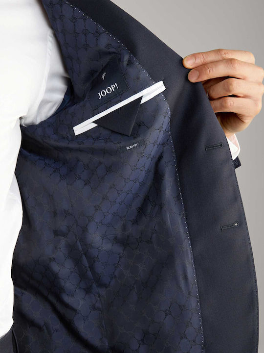 Herby Men's Suit with Slim Fit Blue