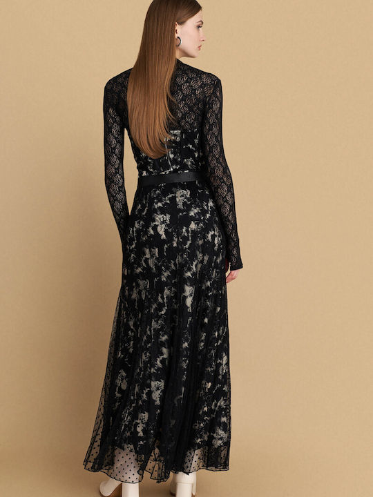 Set cu Maxi Fustă Black